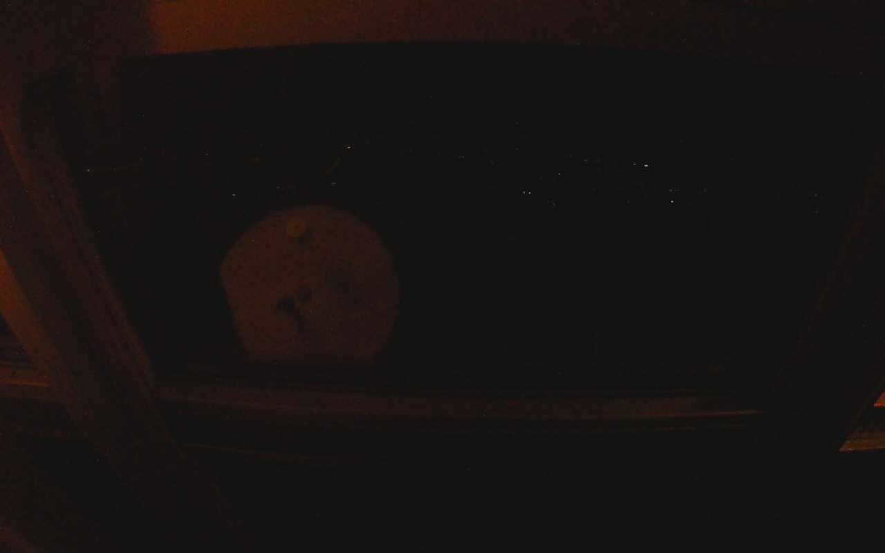 Pohled z hotelové restaurace směrem na Liberec.